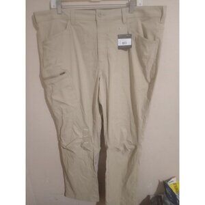 Eddie Bauer Men’s MR Rainier Pants Storm Cargo 40x32 Brown Hiking Outdoor NWT